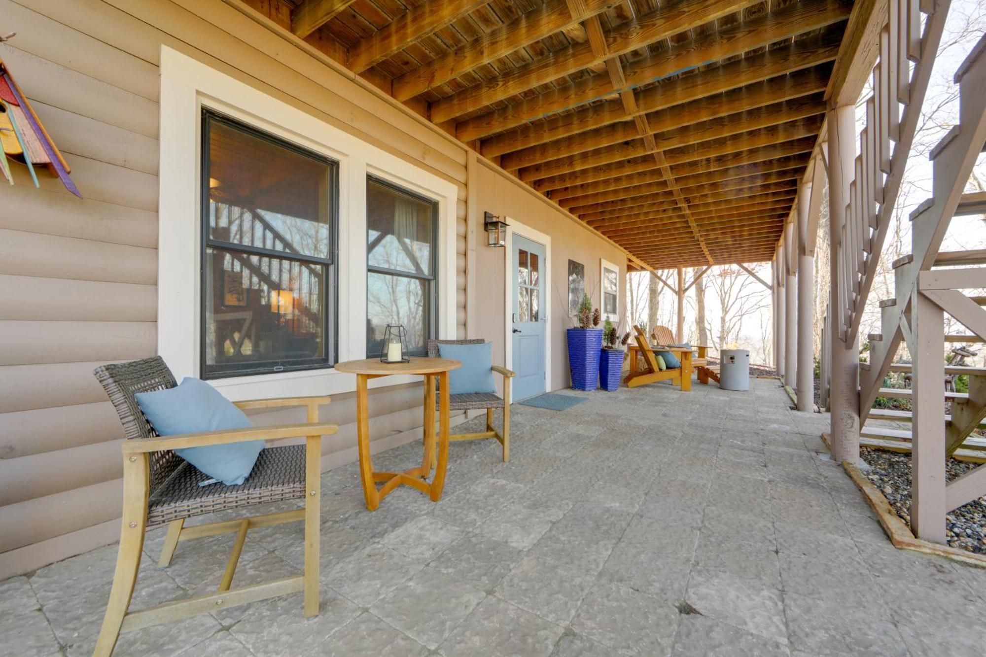 Mtn Views And Fire Pit Couples Escape In Mars Hill Villa Luaran gambar