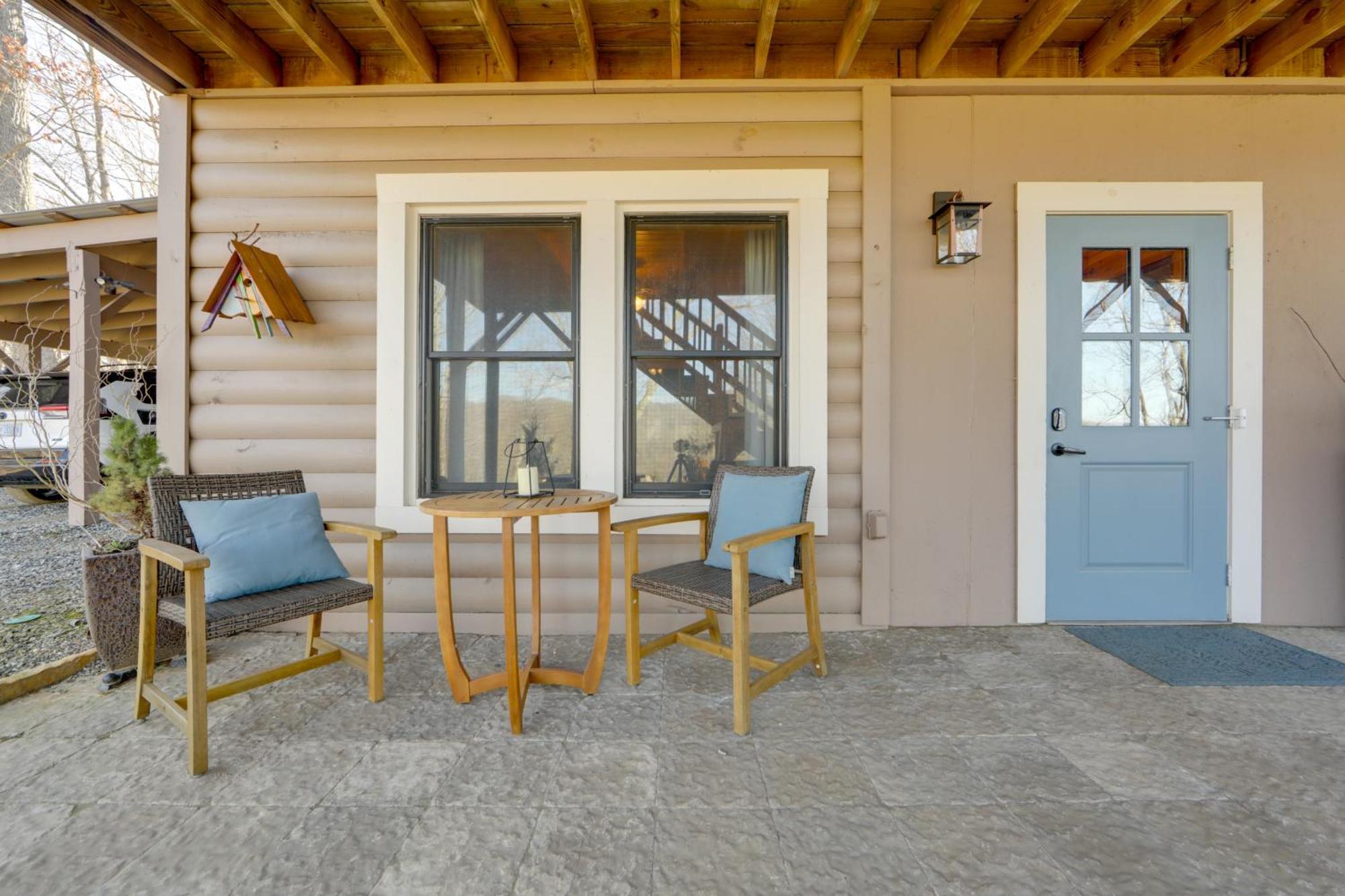 Mtn Views And Fire Pit Couples Escape In Mars Hill Villa Luaran gambar