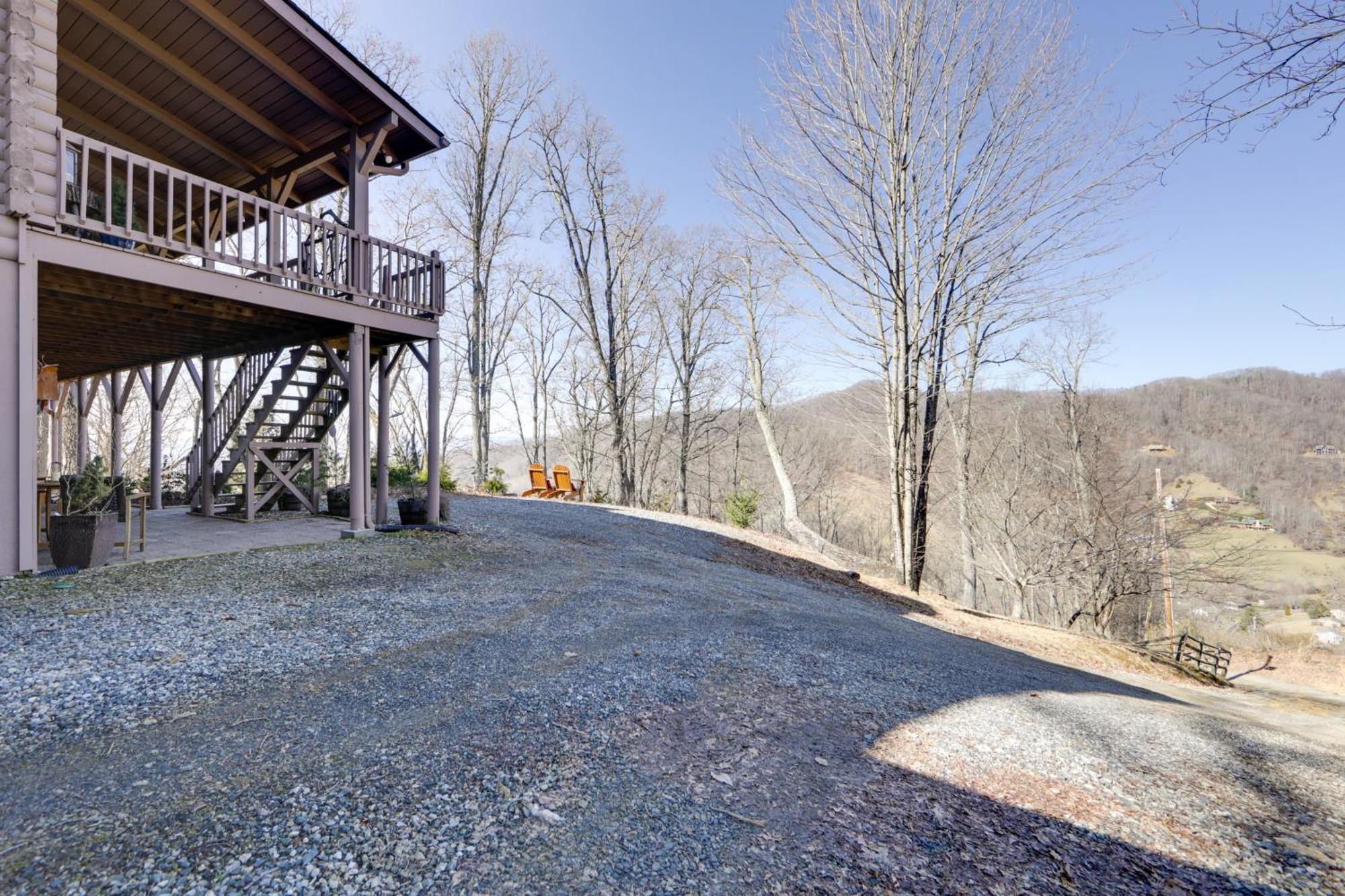 Mtn Views And Fire Pit Couples Escape In Mars Hill Villa Luaran gambar